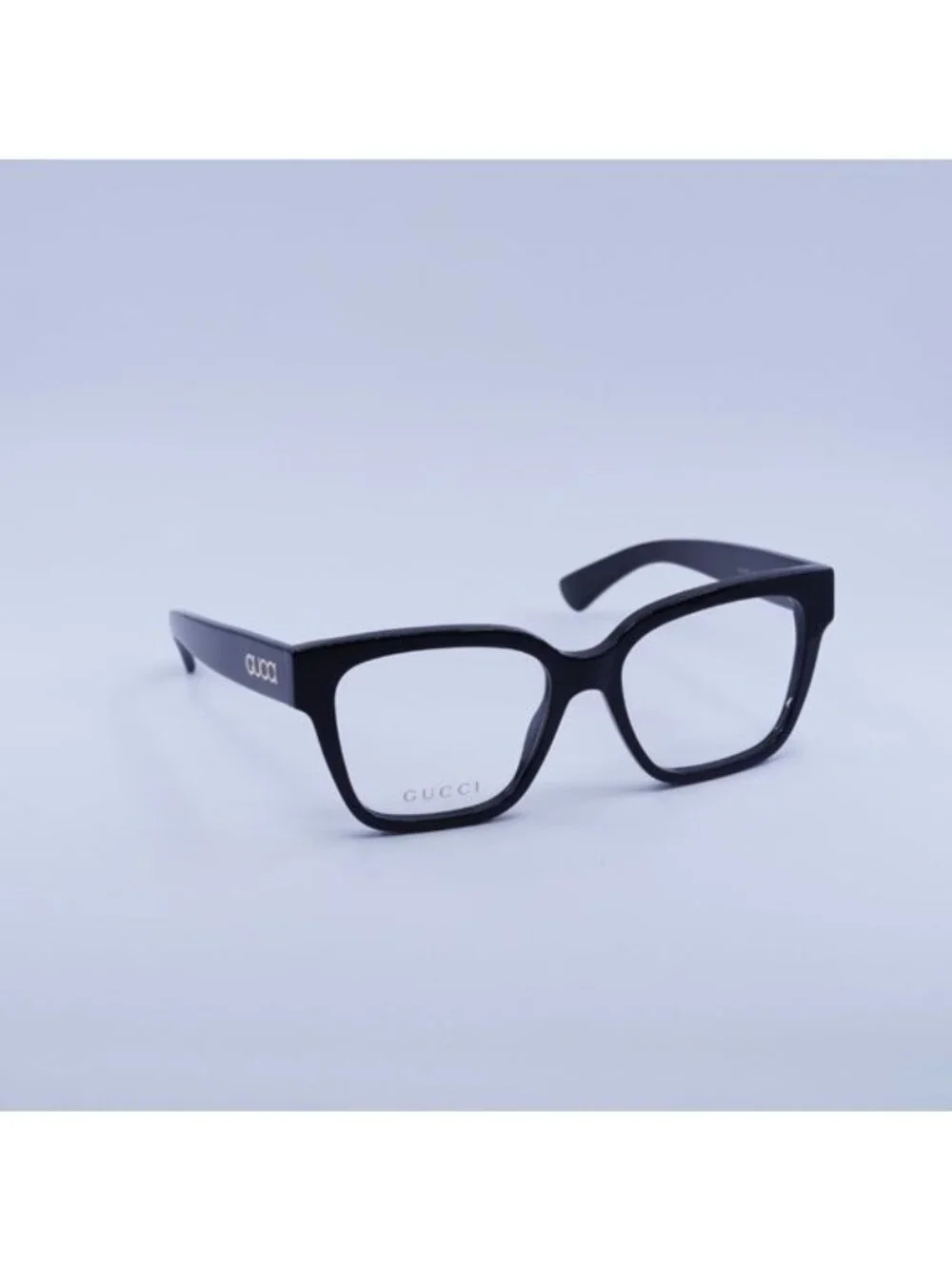 Gucci GG1791O 005 Eyeglasses Shiny Black 53mm Cat Eye Frame